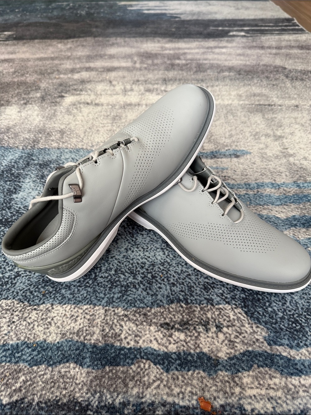 Men's Wolf Grey/White Smoke Grey Jordan AGG 4